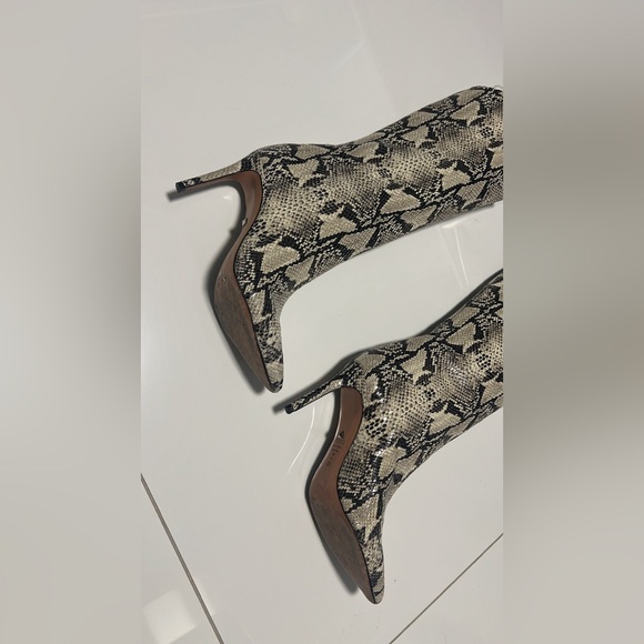 Schutz Maryana Snakeskin Boots - Picture 7 of 13